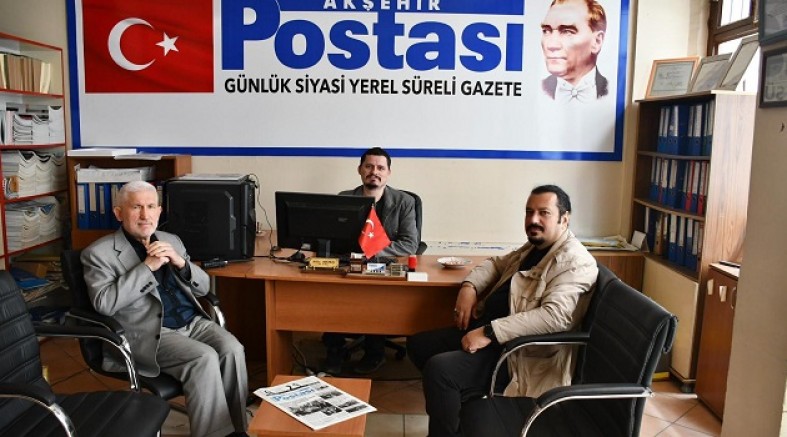 AKŞEHİR GAZETECİLER CEMİYETİ’NDEN GAZETEMİZE ANLAMLI ZİYARET