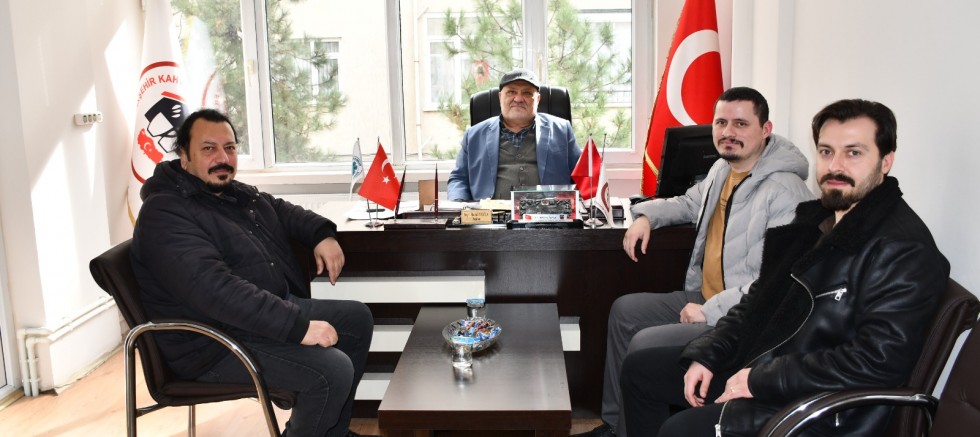 AKŞEHİR GAZETECİLER CEMİYETİ’NDEN ODA BAŞKANLARINA ZİYARET 