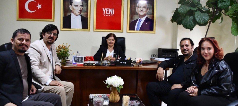 AKŞEHİR GAZETECİLER CEMİYETİ’NDEN YENİ PARTİ’YE HAYIRLI OLSUN ZİYARETİ