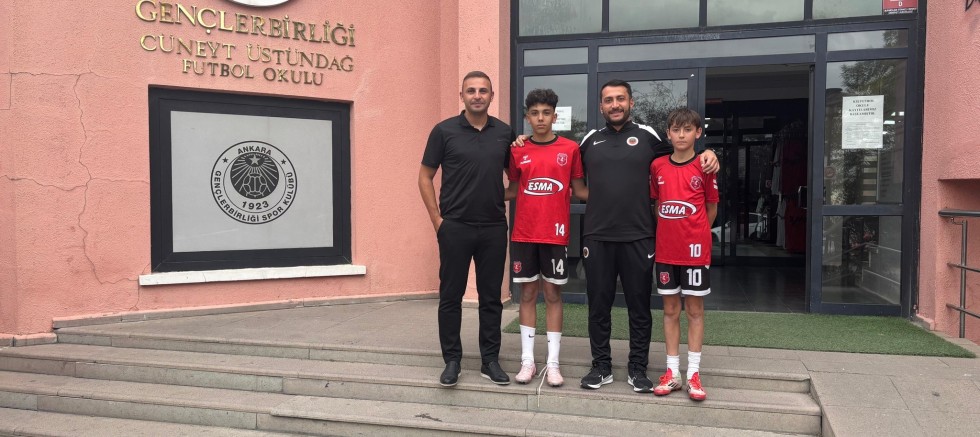 AKŞEHİR MARTI SPOR FUTBOLCULARI GENÇLERBİRLİĞİ DENEMELERİNDE