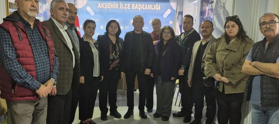 AKŞEHİR YENİ PARTİ’DEN İYİ PARTİ’YE TAZİYE ZİYARETİ: BİREYSEL SİLAHLANMAYA DİKKAT ÇEKİLDİ
