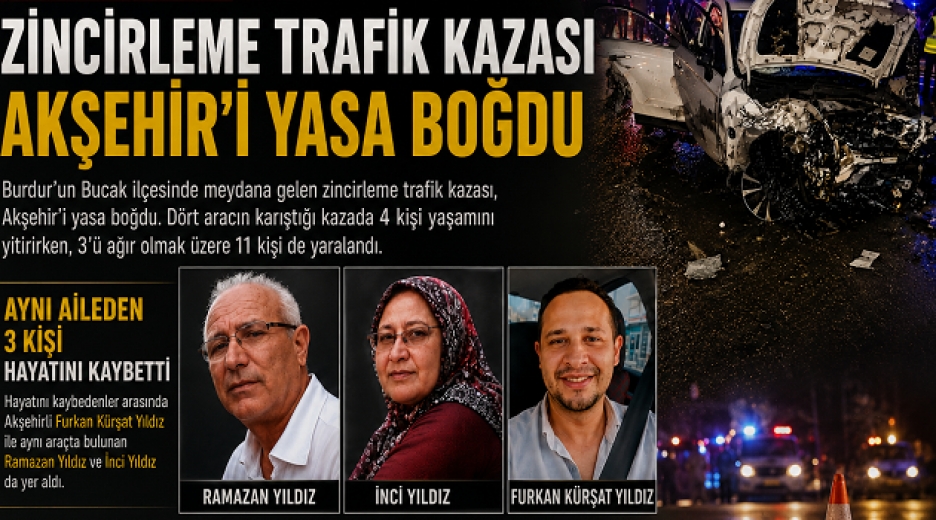 AKŞEHİRLİ AİLE HAYATINI KAYBETTİ 