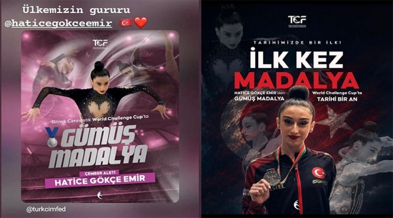 AKŞEHİRLİ MİLLİ SPORCU HATİCE GÖKÇE EMİR’DEN TARİHİ BAŞARI