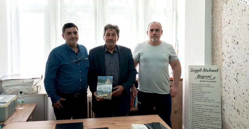 AKSEVDER BAŞKANI ÇAĞLAYAN’DAN SEYYİD MAHMUD HAYRANİ DERNEĞİ’NE ZİYARET