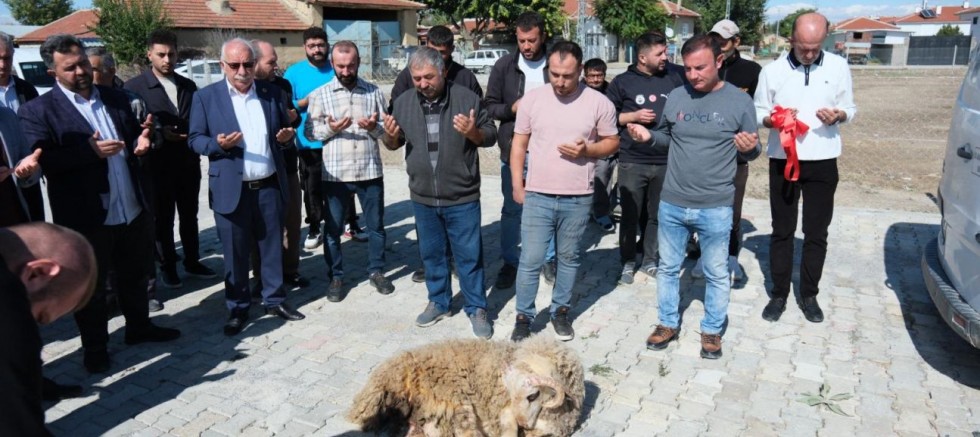 BAŞKAN KÖKSAL ORTAKÖY’DE KANTAR AÇILIŞI GERÇEKLEŞTİRDİ