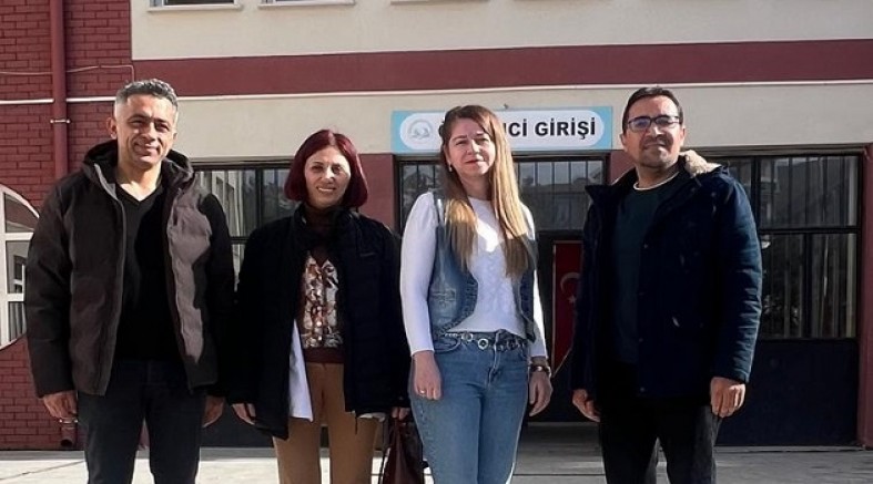 EĞİTİM-İŞ AKŞEHİR TEMSİLCİLİĞİ OKUL ZİYARETLERİNİ SÜRDÜRÜYOR