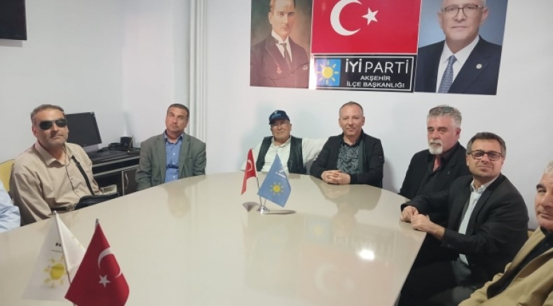 GELECEK PARTİSİ VE GÖRMEYENLERİ KORUMA DERNEĞİ'NDEN İYİ PARTİ'YE ZİYARET
