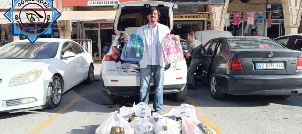 GÖNÜL GÖZÜ DERNEĞİ’NDEN 120 ÖĞRENCİYE EĞİTİM DESTEĞİ