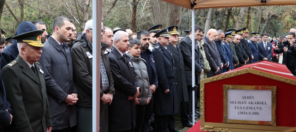 KAZA ŞEHİDİ UZMAN ÇAVUŞ, MEMLEKETİ KONYA’DA TOPRAĞA VERİLDİ