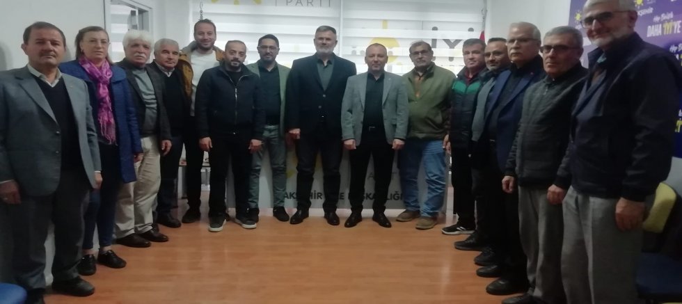 AK PARTİ AKŞEHİR’DEN İYİ PARTİ AKŞEHİR İLÇE BAŞKANLIĞINA ZİYARET