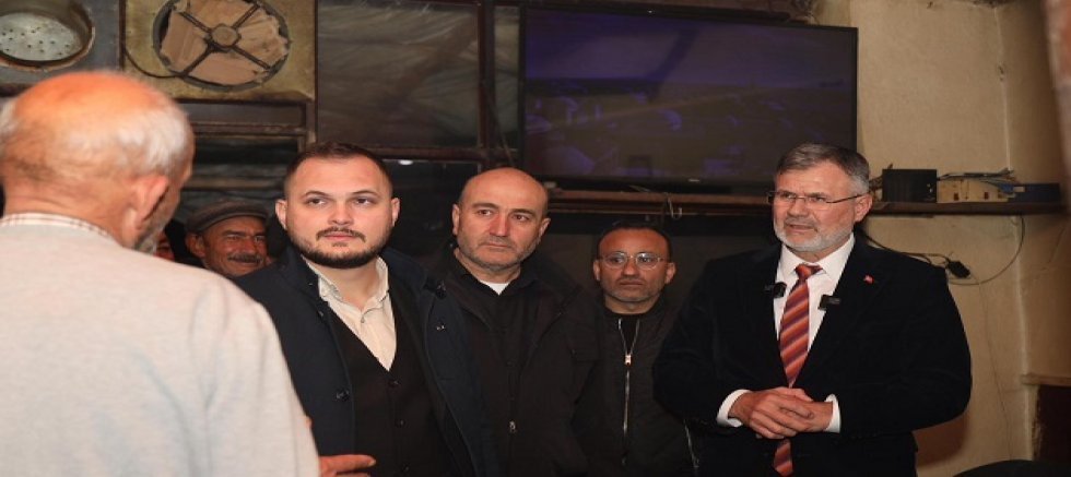 AK PARTİ TEŞKİLATI ORTAKÖY’DE VATANDAŞLARLA BULUŞTU