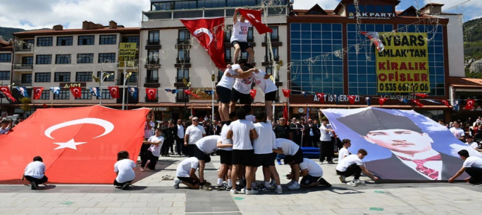 AKŞEHİR'DE 19 MAYIS COŞKUSU
