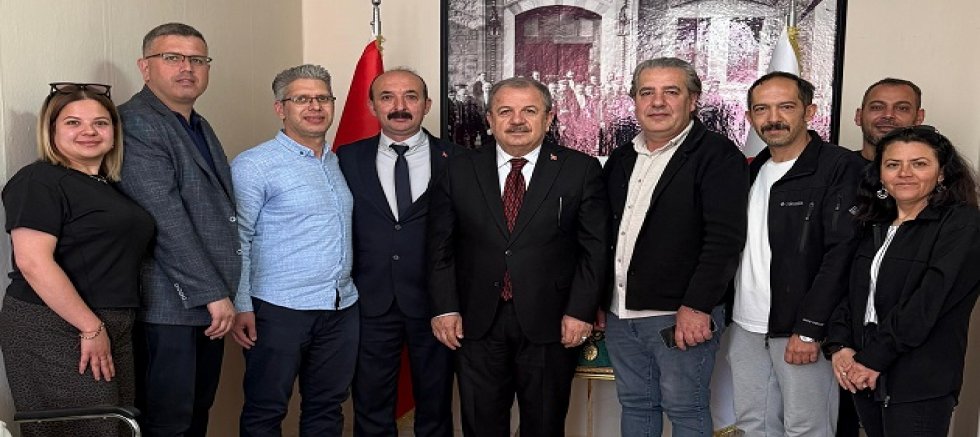 AKŞEHİR’DE BERBER VE KUAFÖR ESNAFINA GÜÇ BİRLİĞİ ZİYARETİ