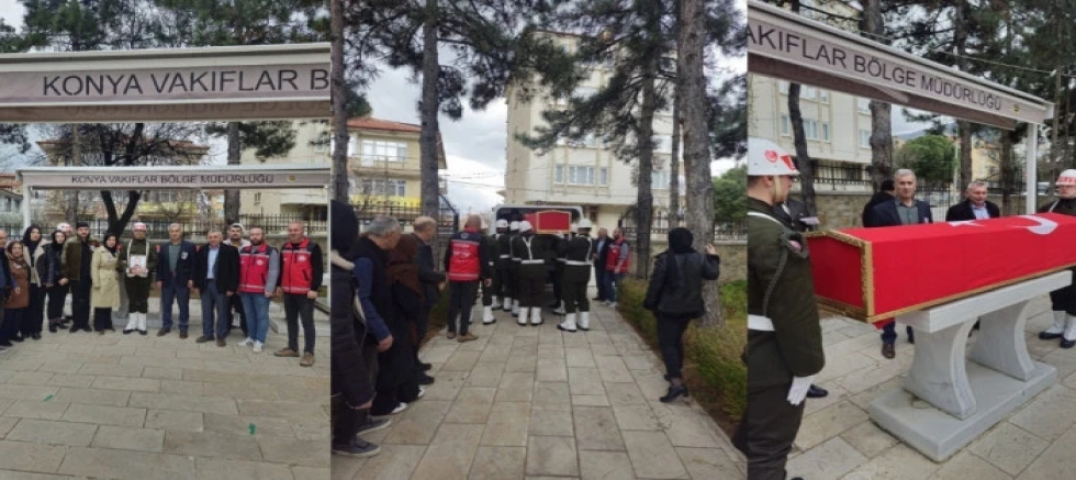 AKŞEHİR’DE GAZİ FEVZİ TATAROĞLU SON YOLCULUĞUNA UĞURLANDI