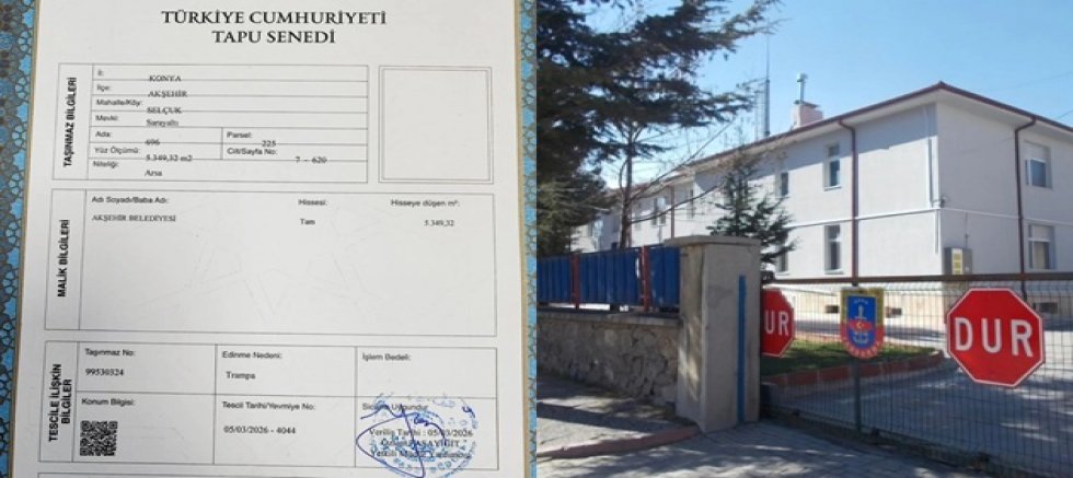 AKŞEHİR’DE JANDARMA BİNASI TAŞINIYOR: BELEDİYE İLE TAKAS ANLAŞMASI YAPILDI