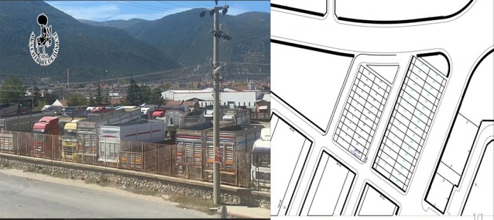 AKŞEHİR’DE KAMYON GARAJI PROJESİNDE SONA GELİNDİ