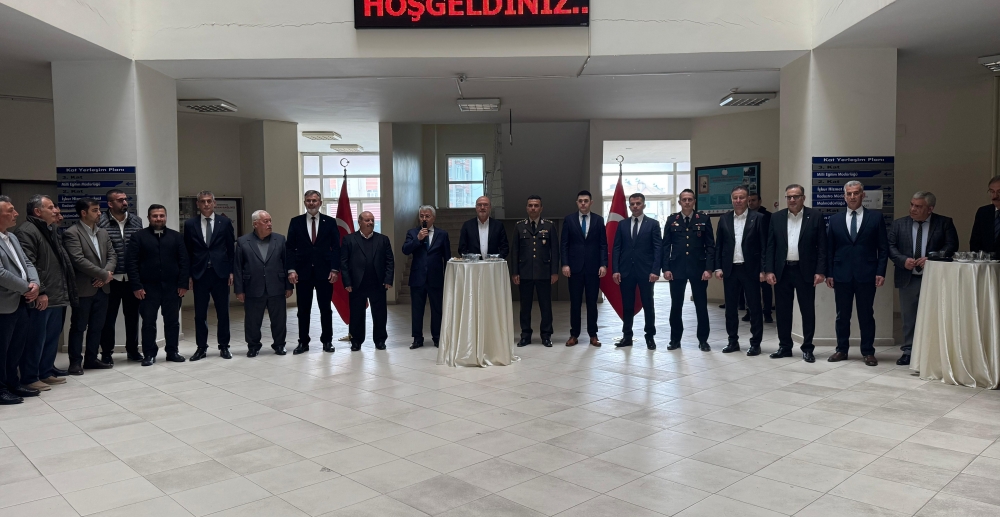 AKŞEHİR’DE PROTOKOL BAYRAMLAŞMA PROGRAMINDA BİR ARAYA GELDİ 