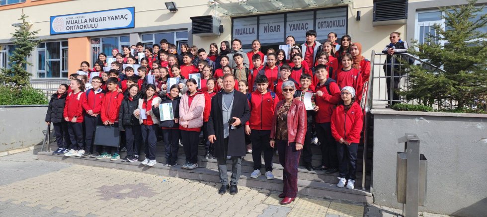 AKŞEHİR’DE UMUDU YEŞERTEN NOTALAR: 402 FİDANLIK ANLAMLI BAĞIŞ