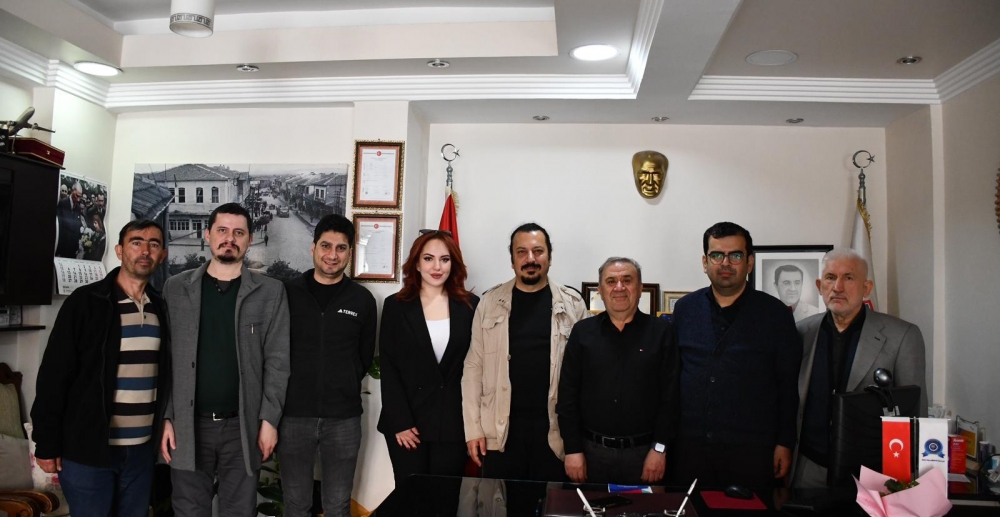 AKŞEHİR GAZETECİLER CEMİYETİ’NDEN ODA BAŞKANLARINA ZİYARET