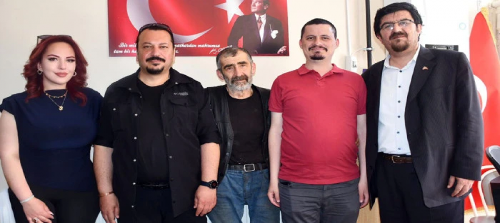 AKŞEHİR GAZETECİLER CEMİYETİ ODA BAŞKANLARINA ZİYARETLERİNİ SÜRDÜRDÜ