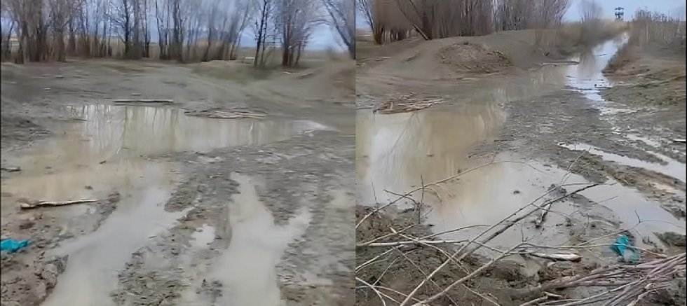 AKŞEHİR GÖLÜ’NE GİDEN SU KEPÇEYLE KESİLDİ, MAHALLE HALKI TEPKİ GÖSTERDİ