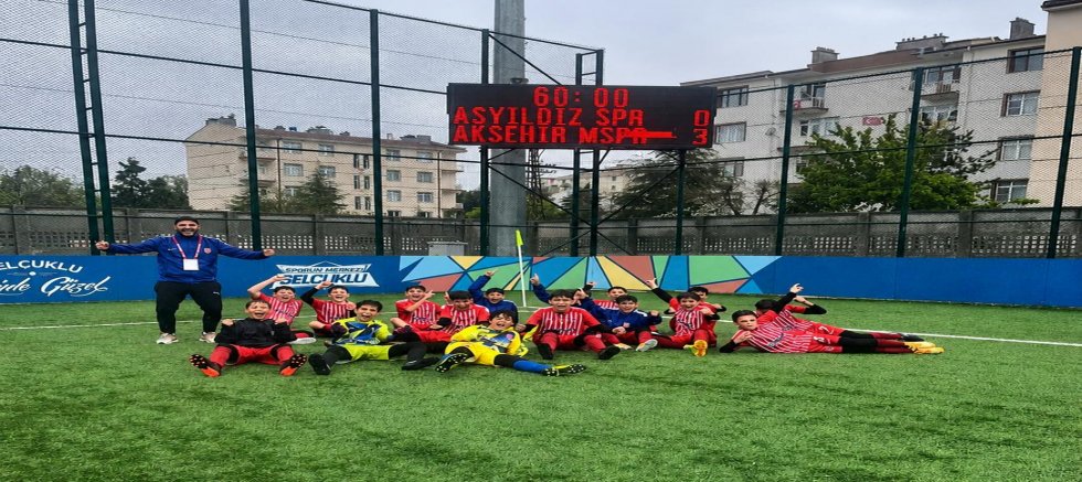 AKŞEHİR MARTI SPOR U13 TAKIMI GALİBİYETLE BAŞLADI