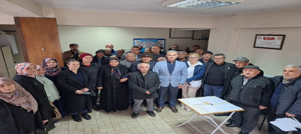 AKŞEHİR ŞEHİT AİLELERİ VE GAZİLER DERNEĞİ’NDE İSMAİL İNCE GÜVEN TAZELEDİ 