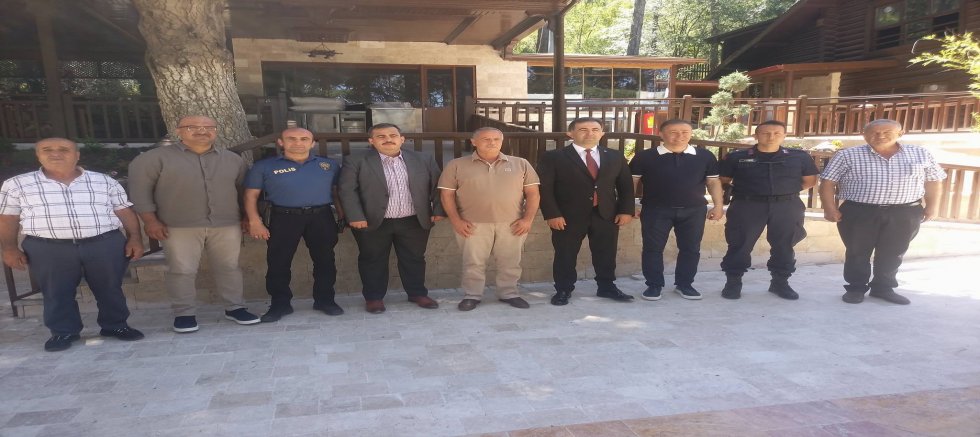 AKŞEHİR TİCARET BORSASI'NDAN BURAK DİNÇ'E VEDA ZİYARETİ