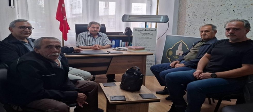 AKŞENDER YÖNETİMİ, SEYYİD MAHMUT HAYRANİ DERNEĞİ'Nİ ZİYARET ETTİ