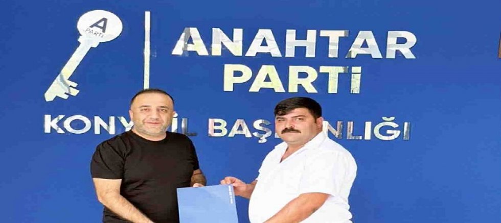 ANAHTAR PARTİ YUNAK İLÇE BAŞKANI HASAN ŞAHİN: 