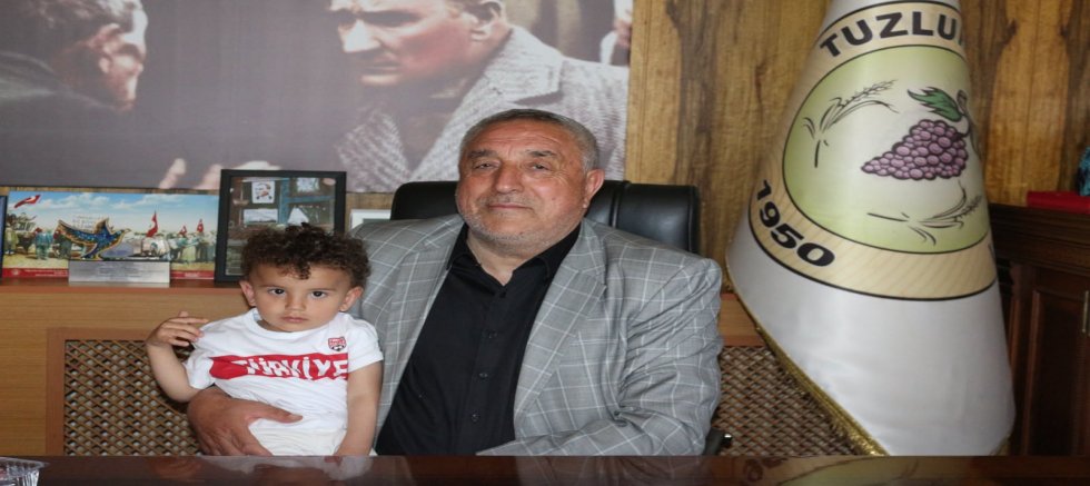 BAŞKAN AKBUĞA’NIN SEVİMLİ MİSAFİRİ: TÜRKİYE” SEVGİSİ MİNİK YÜREKTE
