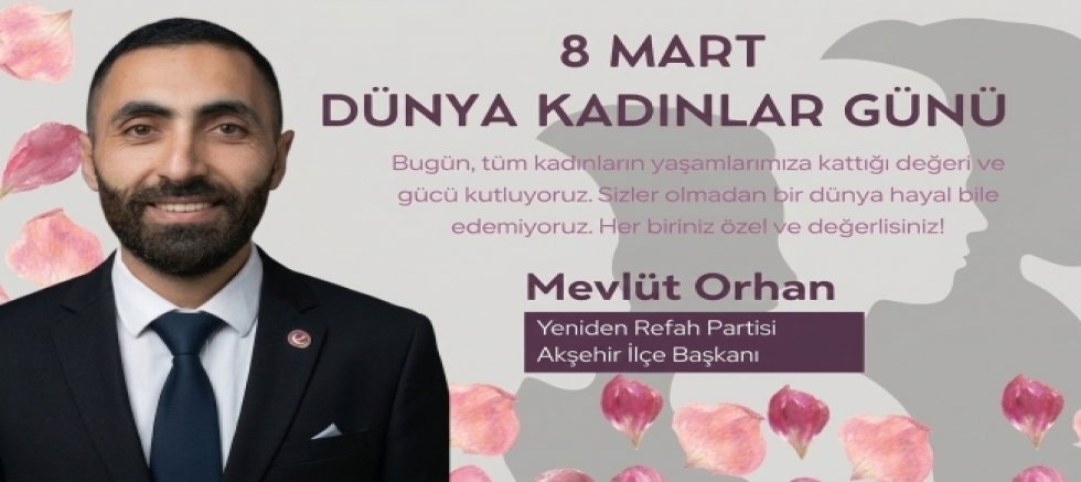 BAŞKAN MEVLÜT ORHAN: 