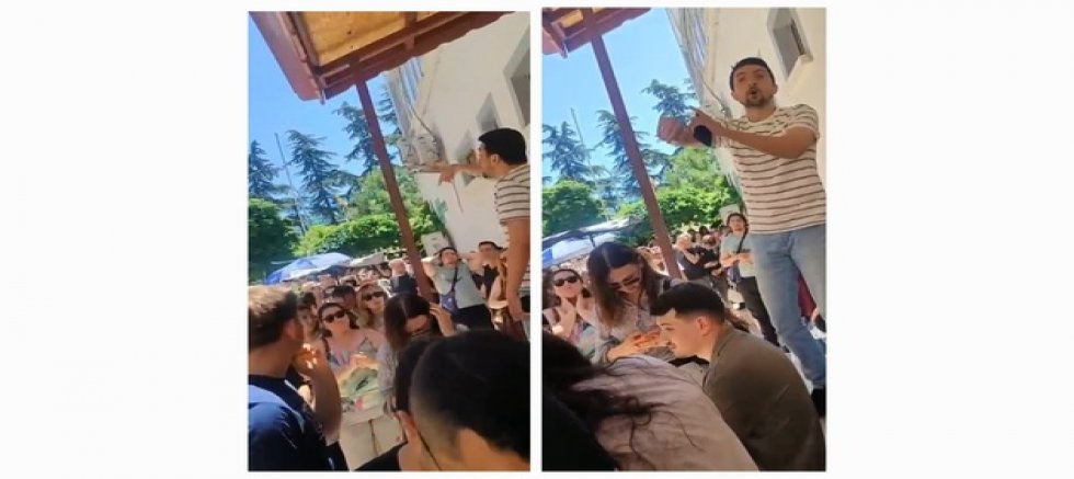 BİLET SATIŞ NOKTASINDA PROTESTO: VATANDAŞLARDAN YOĞUN TEPKİ