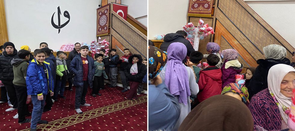 ÇAKILLAR VALİ KEMAL KATITAŞ ÖĞRENCİLERİ TERAVİH NAMAZINDA BULUŞTU