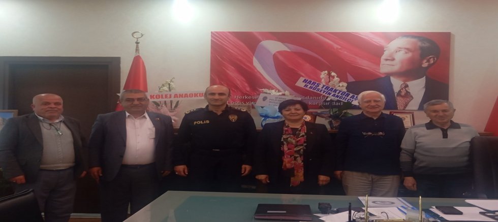CHP AKŞEHİR İLÇE TEŞKİLATINDAN POLİS HAFTASI ZİYARETİ