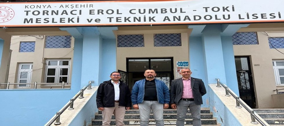 EĞİTİM-İŞ AKŞEHİR’DEN TORNACI EROL CUMBUL TOKİ MTAL’E ZİYARET