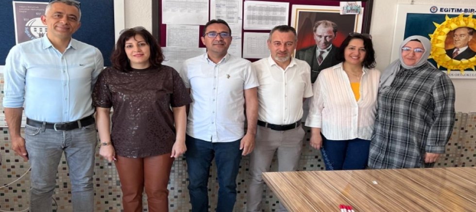 EĞİTİM-İŞ AKŞEHİR TEMSİLCİLİĞİNDEN OKUL ZİYARETLERİ