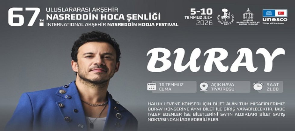 HALUK LEVENT KONSERİ İPTAL YERİNE BURAY ÇIKACAK! 