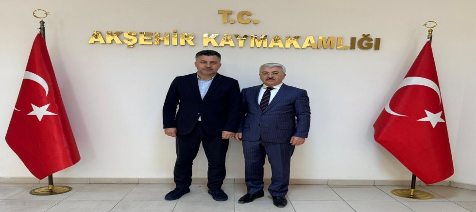 İÇİŞLERİ BAKAN MÜŞAVİRİ MUSTAFA İNCE’DEN KAYMAKAM YİĞİT’E ZİYARET