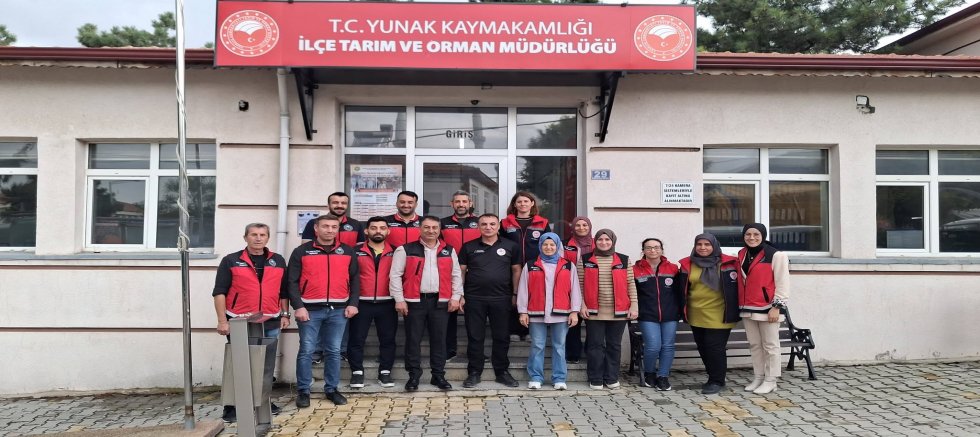 İL TARIM VE ORMAN MÜDÜRÜ DURAN SEÇEN’DEN YUNAK İLÇE TARIM VE ORMAN MÜDÜRLÜĞÜNE ZİYARET