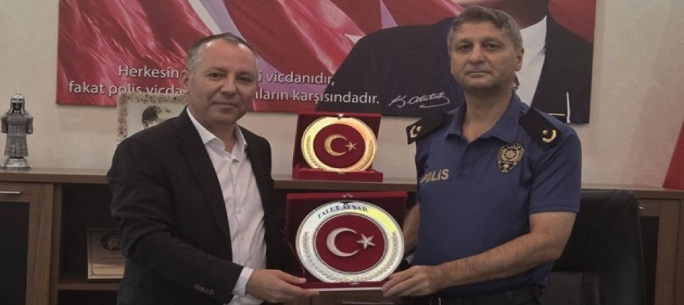 İYİ PARTİ AKŞEHİR’DEN EMNİYET MÜDÜRÜ TALET AFŞAR’A HAYIRLI OLSUN ZİYARETİ
