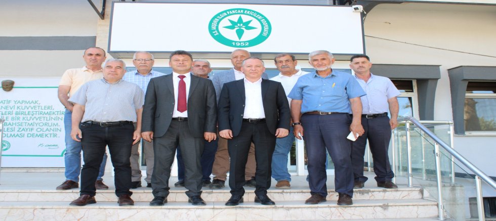 İYİ PARTİ AKŞEHİR’DEN PANCAR EKİCİLERİ KOOPERATİFİ’NE ZİYARET