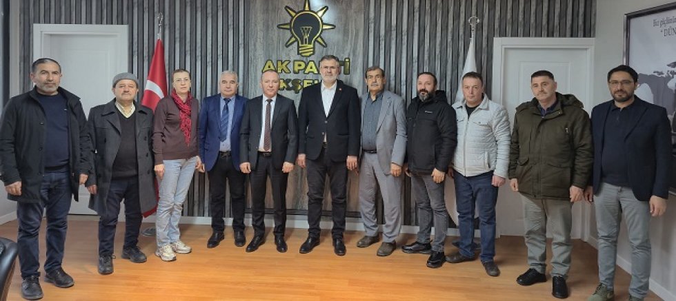İYİ PARTİ’DEN AK PARTİ AKŞEHİR İLÇE TEŞKİLATI’NA ZİYARET