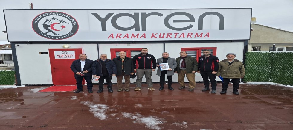 İYİ PARTİ'DEN YAREN ARAMA KURTARMA'YA ZİYARET 