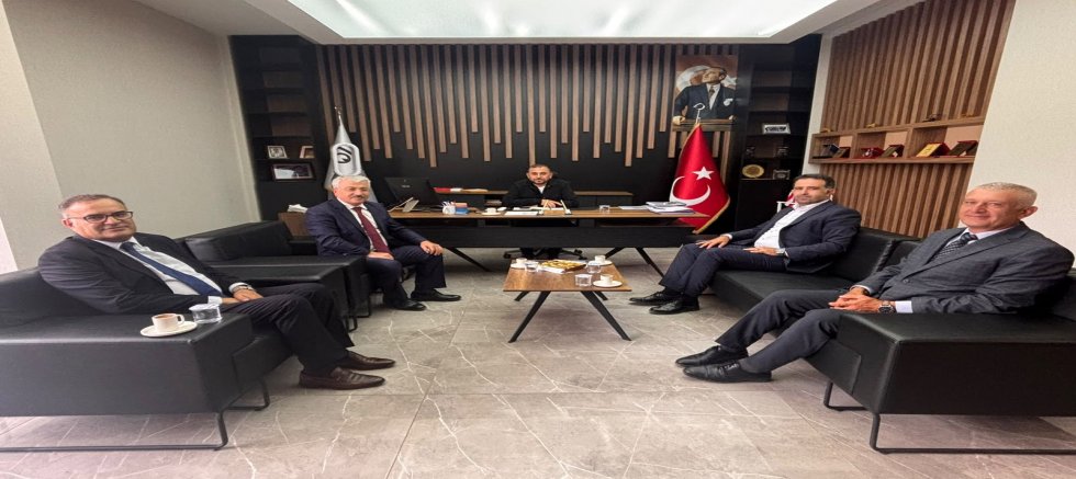 KAYMAKAM YİĞİT’TEN ONUR İNŞAAT’A ZİYARET