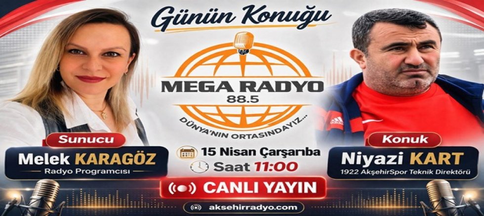 MEGA RADYO'NUN KONUĞU NİYAZİ KART 