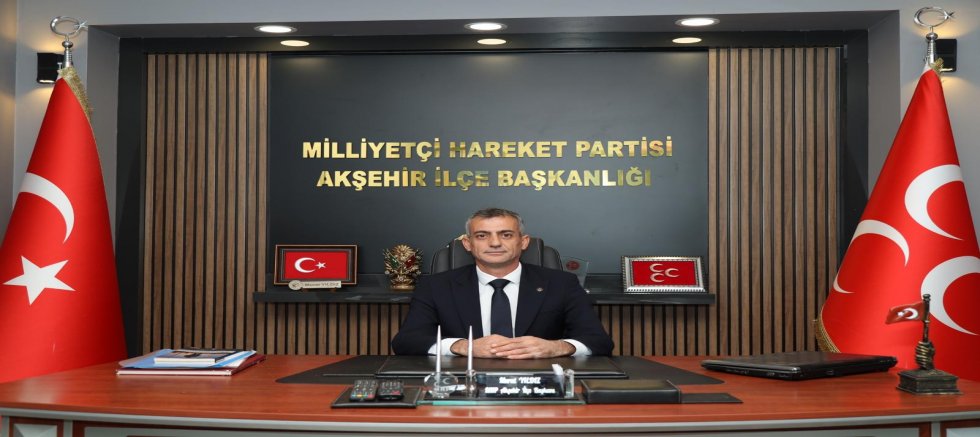 MHP AKŞEHİR İLÇE BAŞKANI MURAT YILDIZ’DAN KADİR GECESİ MESAJI