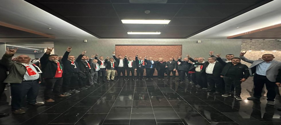 MHP AKŞEHİR İLÇE BAŞKANI MURAT YILDIZ, FİLİSTİN-KONYA DOSTLUK MAÇINA KATILDI 