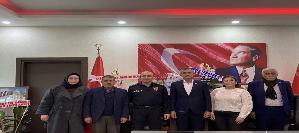 MHP AKŞEHİR İLÇE TEŞKİLATINDAN POLİS HAFTASI’NA ANLAMLI ZİYARET