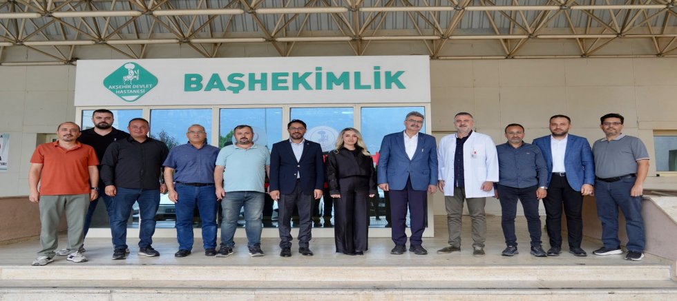 MİLLETVEKİLİ  ERDEM’DEN AKŞEHİR DEVLET HASTANESİ’NE ZİYARET
